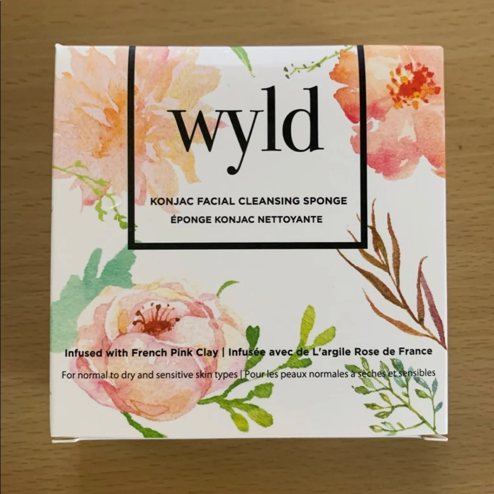 Wyld Konjac Facial Cleansing Sponge NEW